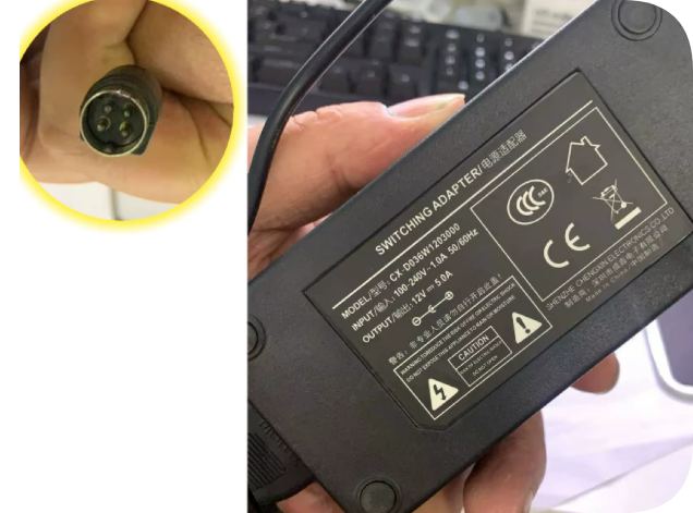 *Brand NEW*4pin Switching Adapter Model CX-D036W1203000 Output 12V 5.0A Power Supply